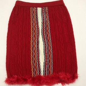 Coogi with fur skirt xxl